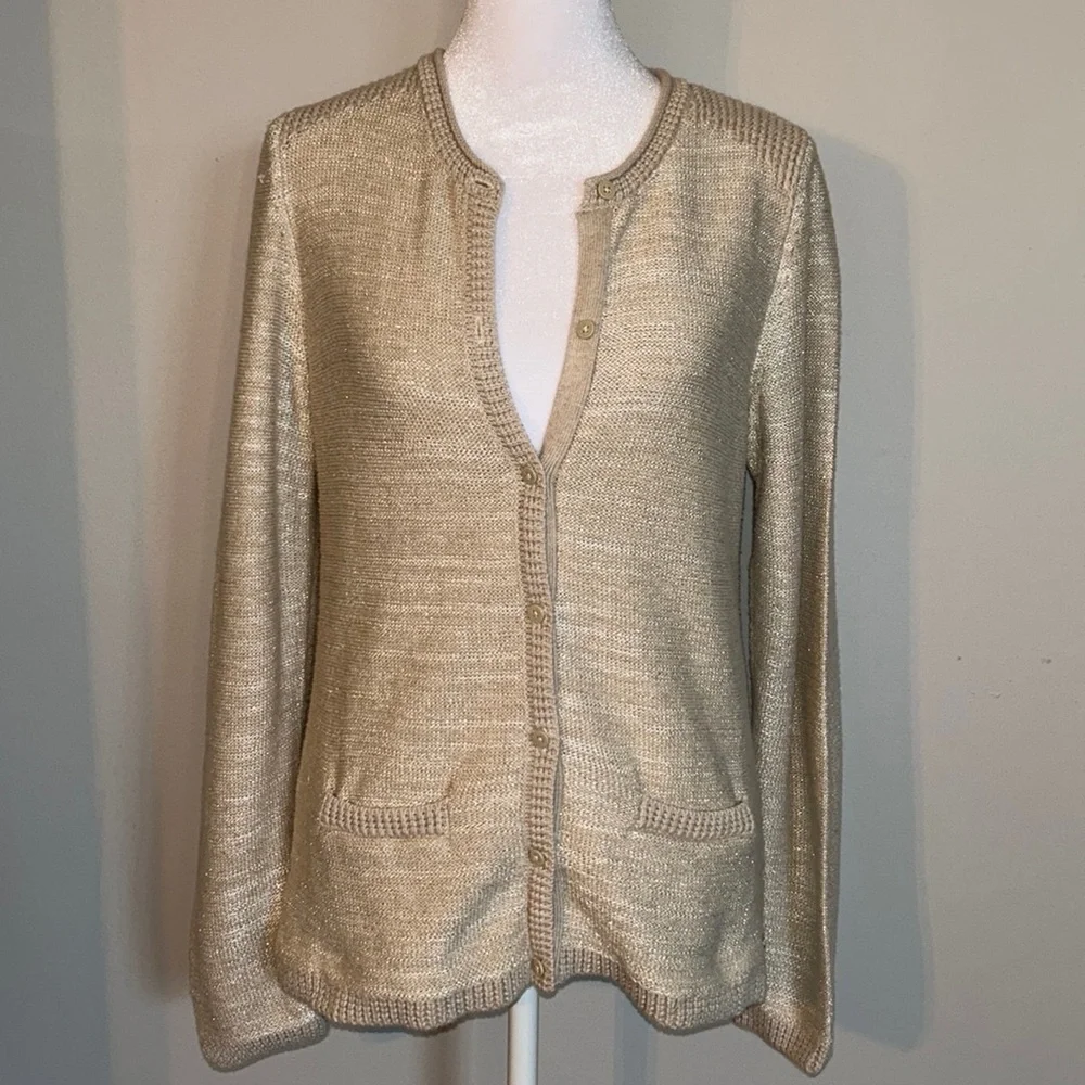 Tommy Hilfiger Gorgeous Cardigan Size Medium​​​ - Picture 2 of 9